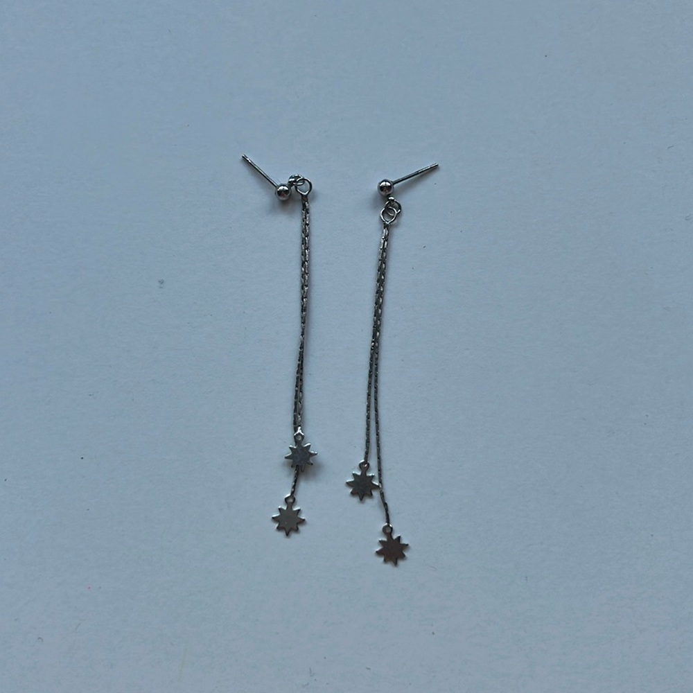 Star Drop Earrings